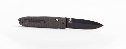 Складной нож Lion Steel Daghetta Black 8701 FC фото 7