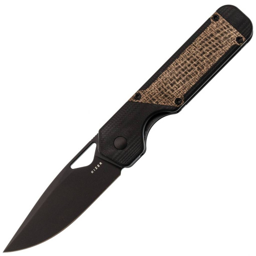 Складной нож Kizer Militaw black сталь Nitro-V
