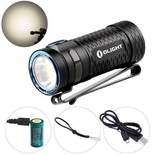 36 Olight Фонарь Olight S1 Mini HCRI черный (комплект)