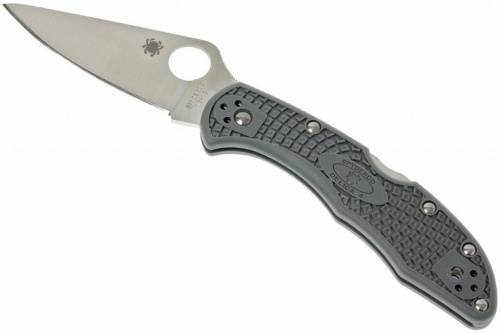 Складной нож Spyderco Delica 4 Flat Ground - 11FPGY фото 9