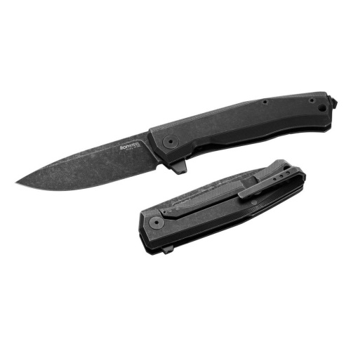 Складной нож Lion Steel MT01B BW фото 2