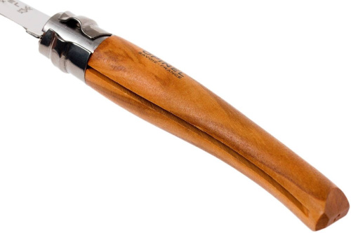 Складной нож Opinel Нож складной филейный№8 VRI Folding Slim Olivewood фото 4
