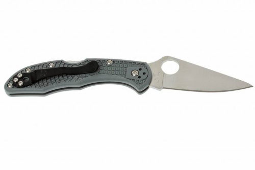 Складной нож Spyderco Delica 4 Flat Ground - 11FPGY фото 10