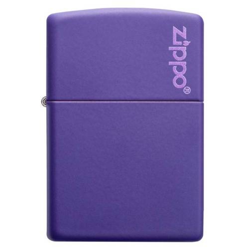 138 ZIPPO ЗажигалкаLogo Classic с покрытием Purple Matte фото 2