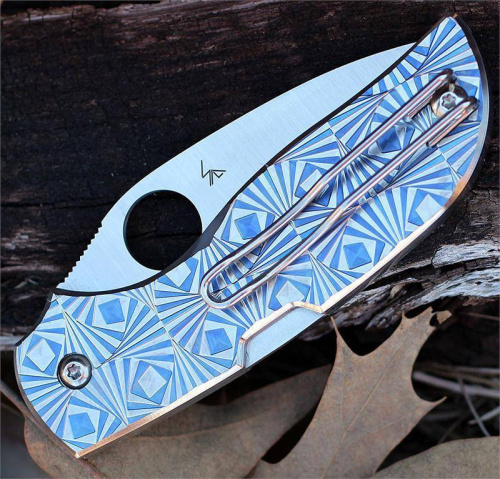Складной нож Spyderco Chaparral 3 - C152STIBLP фото 11