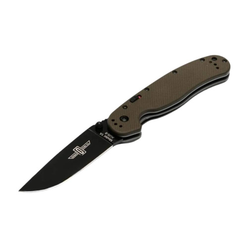 Складной нож Ontario RAT™-1A Assisted Black Blade