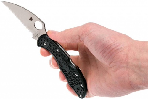 Складной нож Spyderco Delica 4 Lightweight 11FSWCBK фото 18