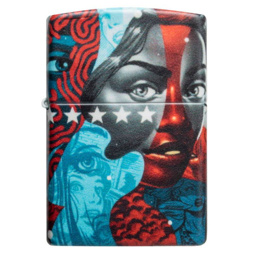 499 ZIPPO Зажигалка Zippo Tristan Eaton с покрытием White Matte фото 8