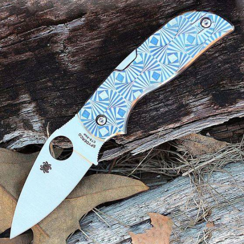 Складной нож Spyderco Chaparral 3 - C152STIBLP фото 12